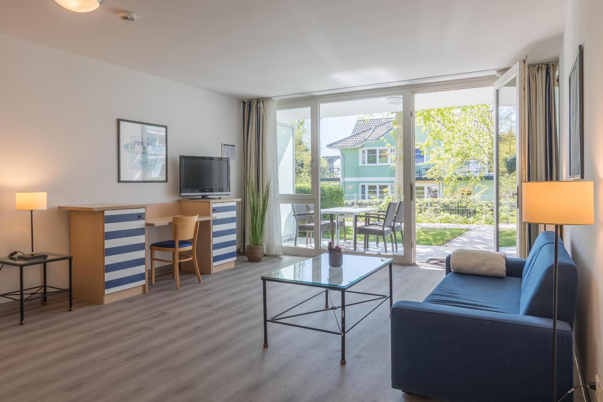 Seebaer Mit Terrasse Zingst Luaran gambar